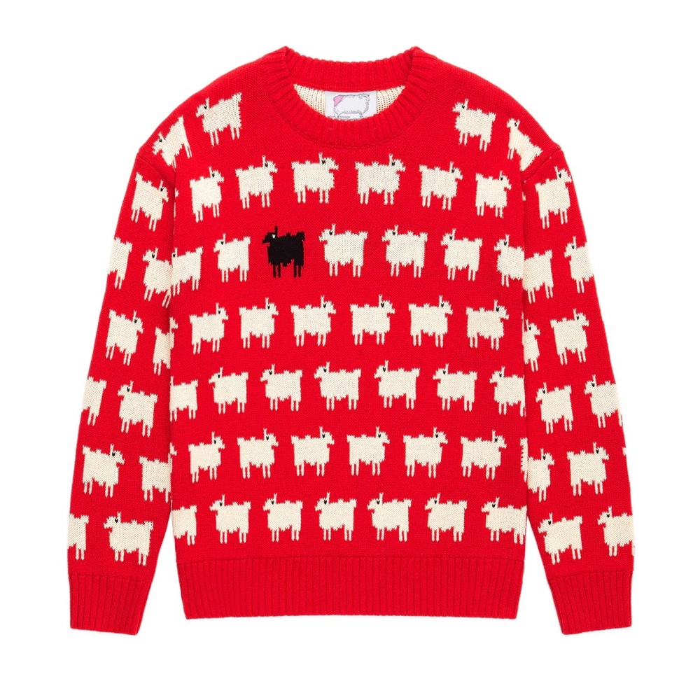 Rowing Blazers "Diana Edition" Cotton Black Sheep Sweater